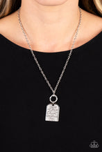 Load image into Gallery viewer, Persevering Philippians - Silver-Jewelry-Just Because Jewels, Paparazzi Accessories-Just Because Jewels