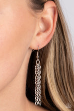 Load image into Gallery viewer, Persevering Philippians - Silver-Jewelry-Just Because Jewels, Paparazzi Accessories-Just Because Jewels