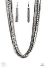 Load image into Gallery viewer, Troublemaker Trove - Black-Jewelry-Just Because Jewels, Paparazzi Accessories-Just Because Jewels