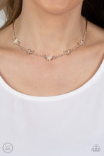 Load image into Gallery viewer, Fluttering Fanatic - Gold-Jewelry-Paparazzi Accessories, Just Because Jewels-Just Because Jewels