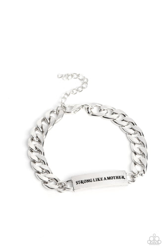Mighty Matriarch - Silver-Jewelry-Paparazzi Accessories, Just Because Jewels-Just Because Jewels