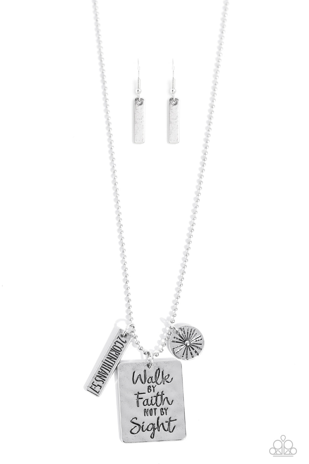 Sunshine Sight - Silver-Jewelry-Paparazzi Accessories, Just Because Jewels-Just Because Jewels