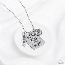 Load image into Gallery viewer, Sunshine Sight - Silver-Jewelry-Paparazzi Accessories, Just Because Jewels-Just Because Jewels
