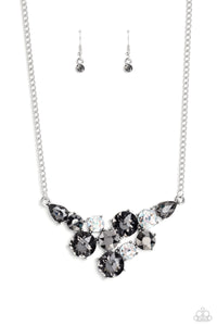 Round Royalty - Silver-Jewelry-Paparazzi Accessories, Just Because Jewels-Just Because Jewels