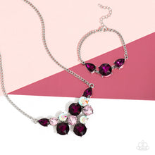 Load image into Gallery viewer, Twinkling Trio - Pink-Jewelry-Paparazzi Accessories, Just Because Jewels-Just Because Jewels