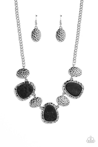 Badlands Border - Black-Jewelry-Paparazzi Accessories, Just Because Jewels-Just Because Jewels
