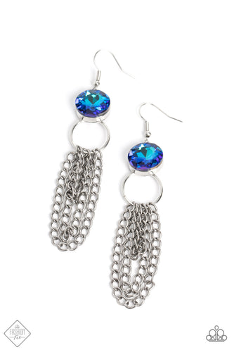 Arthurian A-Lister - Blue-Jewelry-Paparazzi Accessories, Just Because Jewels-Just Because Jewels