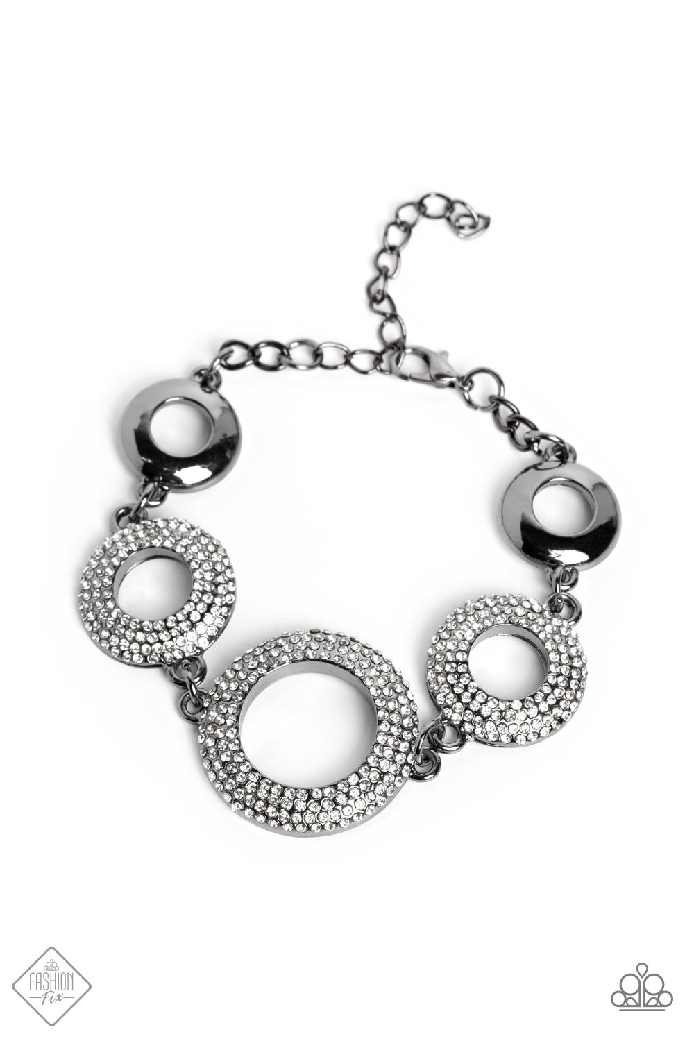 Hypnotic Hot Shot - Black-Jewelry-Paparazzi Accessories, Just Because Jewels-Just Because Jewels