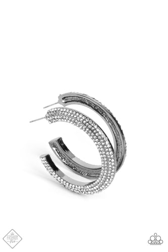Dazzling Dynamo - Black-Jewelry-Paparazzi Accessories, Just Because Jewels-Just Because Jewels