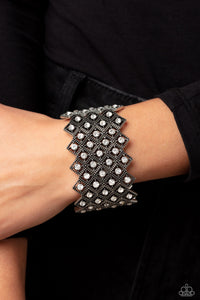 DECO in the Rough - White-Jewelry-Paparazzi Accessories, Just Because Jewels-Just Because Jewels