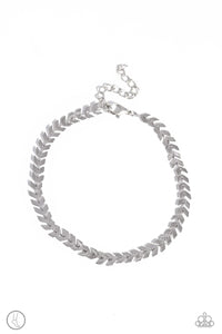 Point in Time - Silver-Jewelry-Paparazzi Accessories, Just Because Jewels-Just Because Jewels