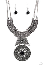 Load image into Gallery viewer, Fetching Filigree - Black-Jewelry-Paparazzi Accessories, Just Because Jewels-Just Because Jewels