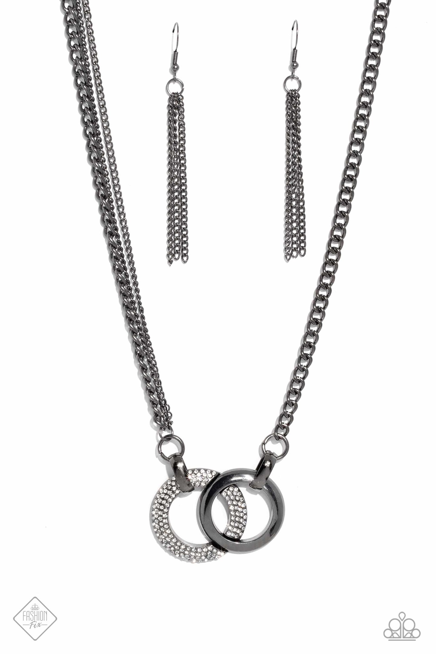 Phenomenal Powerhouse - Black-Jewelry-Paparazzi Accessories, Just Because Jewels-Just Because Jewels