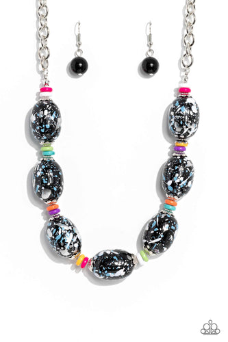 No Laughing SPLATTER - Multi-Jewelry-Paparazzi Accessories, Just Because Jewels-Just Because Jewels