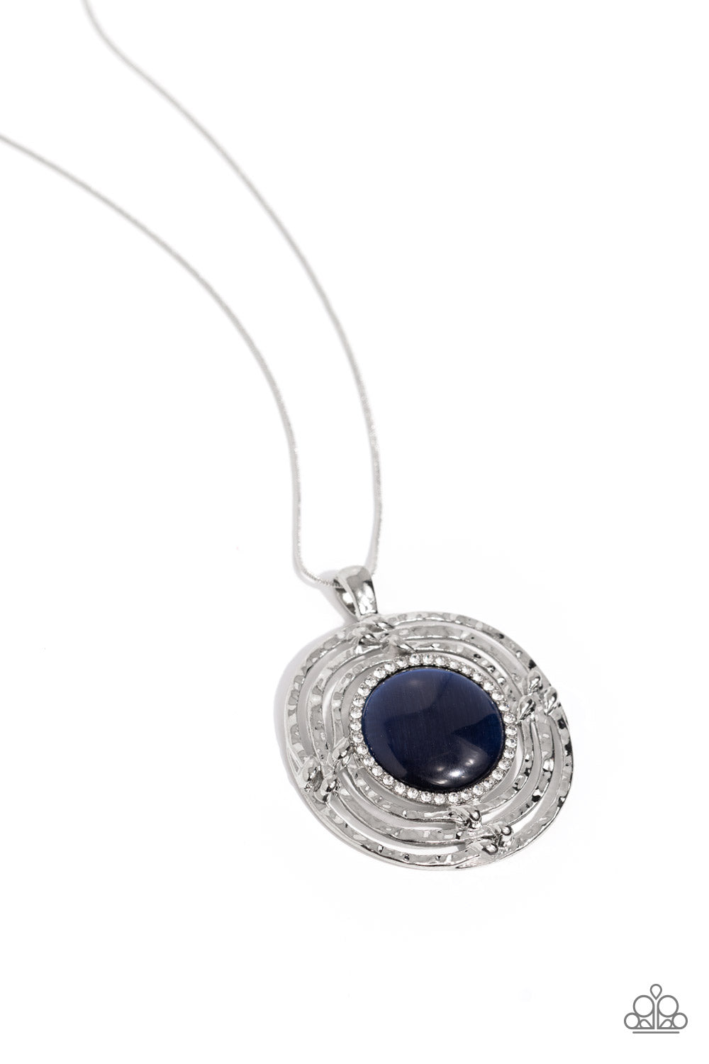 Maze STUNNER - Blue-Jewelry-Paparazzi Accessories, Just Because Jewels-Just Because Jewels