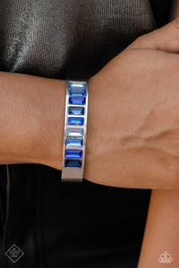 Practiced Poise - Blue-Jewelry-Paparazzi Accessories, Just Because Jewels-Just Because Jewels