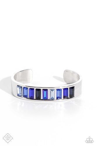 Practiced Poise - Blue-Jewelry-Paparazzi Accessories, Just Because Jewels-Just Because Jewels