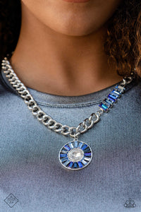 Tiered Talent - Blue-Jewelry-Paparazzi Accessories, Just Because Jewels-Just Because Jewels
