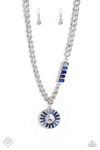 Tiered Talent - Blue-Jewelry-Paparazzi Accessories, Just Because Jewels-Just Because Jewels