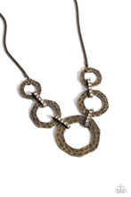 Load image into Gallery viewer, Rounded Redux - Brass-Jewelry-Paparazzi Accessories, Just Because Jewels-Just Because Jewels