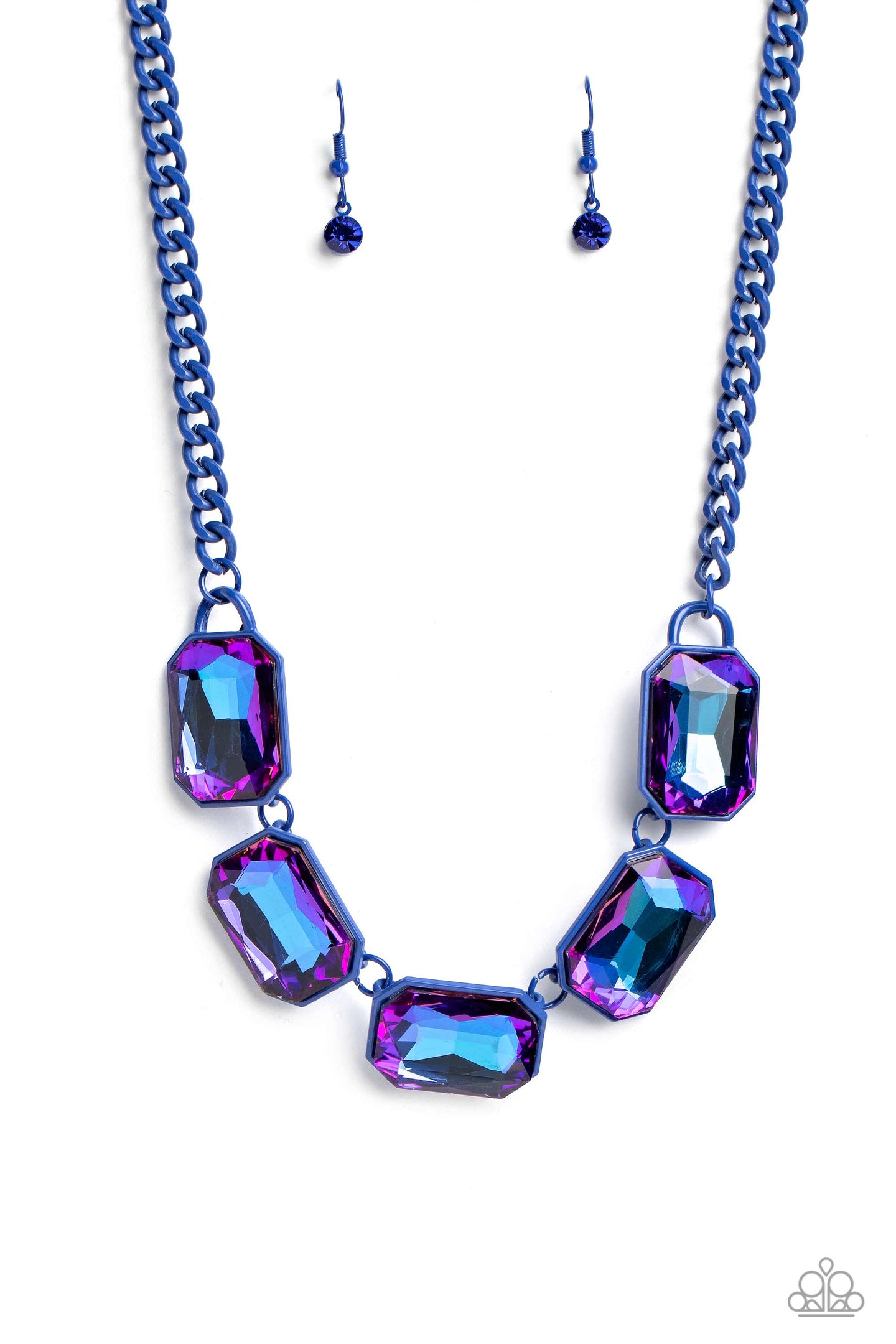 Emerald City Couture - Blue-Jewelry-Paparazzi Accessories, Just Because Jewels-Just Because Jewels