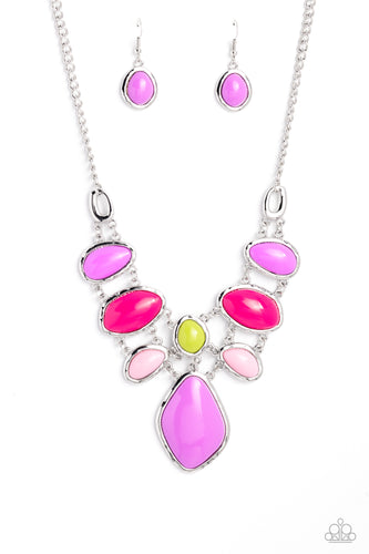 Dreamily Decked Out - Multi-Jewelry-Paparazzi Accessories, Just Because Jewels-Just Because Jewels
