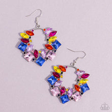 Load image into Gallery viewer, Wreathed in Watercolors - Multi-Jewelry-Paparazzi Accessories, Just Because Jewels-Just Because Jewels
