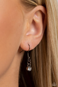 Dripping in Stardust - Black-Jewelry-Paparazzi Accessories, Just Because Jewels-Just Because Jewels
