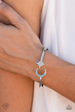 Load image into Gallery viewer, Astral Arrangement - Blue-Jewelry-Paparazzi Accessories, Just Because Jewels-Just Because Jewels