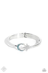 Astral Arrangement - Blue-Jewelry-Paparazzi Accessories, Just Because Jewels-Just Because Jewels