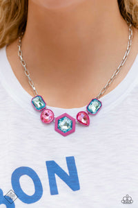 Evolving Elegance - Pink-Jewelry-Paparazzi Accessories, Just Because Jewels-Just Because Jewels