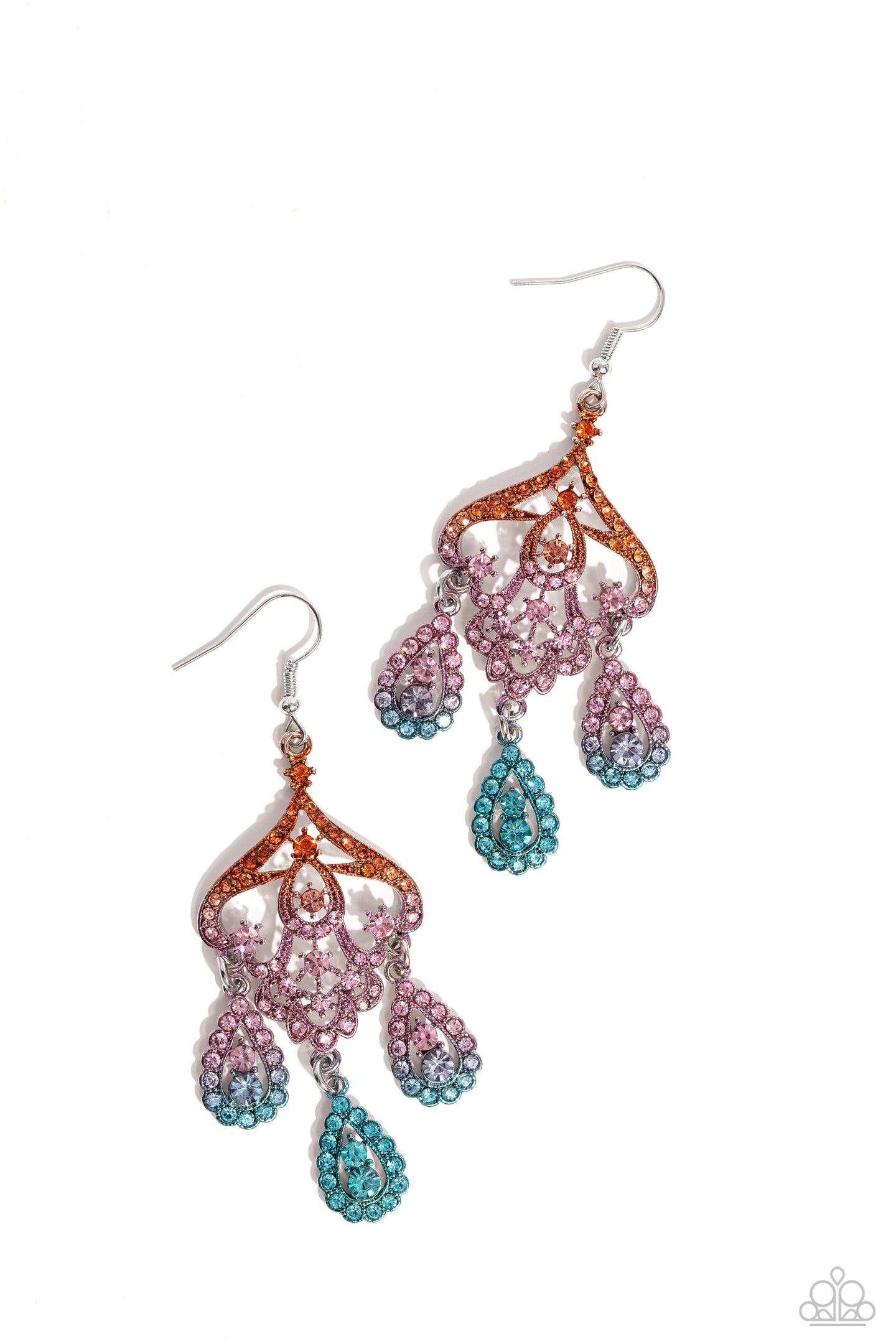 Chandelier Command - Multi-Jewelry-Paparazzi Accessories, Just Because Jewels-Just Because Jewels