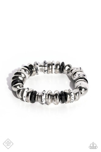 Harmoniously High-End - Black-Jewelry-Paparazzi Accessories, Just Because Jewels-Just Because Jewels