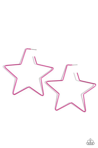 Starstruck Secret - Pink-Jewelry-Paparazzi Accessories, Just Because Jewels-Just Because Jewels