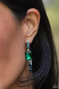 Elite Ensemble - Green-Jewelry-Paparazzi Accessories, Just Because Jewels-Just Because Jewels