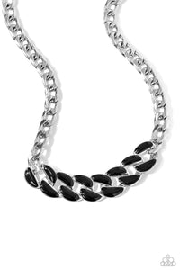 CURB Craze - Black-Jewelry-Paparazzi Accessories, Just Because Jewels-Just Because Jewels