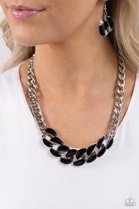 CURB Craze - Black-Jewelry-Paparazzi Accessories, Just Because Jewels-Just Because Jewels