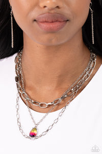 Teardrop Tiers - Multi-Jewelry-Paparazzi Accessories, Just Because Jewels-Just Because Jewels