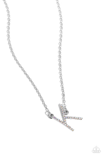 INITIALLY Yours - K - Multi-Jewelry-Paparazzi Accessories, Just Because Jewels-Just Because Jewels