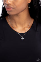 Load image into Gallery viewer, Seize the Initial - Silver - M-Jewelry-Paparazzi Accessories, Just Because Jewels-Just Because Jewels
