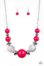 Load image into Gallery viewer, Daytime Drama - Red-Jewelry-Just Because Jewels, Paparazzi Accessories-Just Because Jewels
