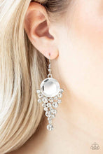 Load image into Gallery viewer, Elegantly Effervescent - White-Jewelry-Just Because Jewels, Paparazzi Accessories-Just Because Jewels