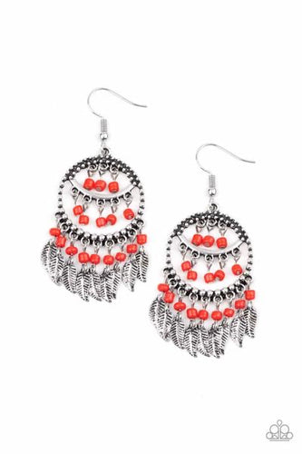 Herbal Remedy - Red-Just Because Jewels, Paparazzi Accessories-Just Because Jewels