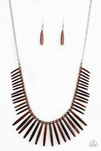 Load image into Gallery viewer, Out of My Element - Brown-Jewelry-Just Because Jewels, Paparazzi Accessories-Just Because Jewels