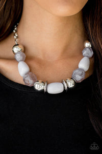South Shore Sensation – Silver-Just Because Jewels, Paparazzi Accessories-Just Because Jewels