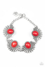 Load image into Gallery viewer, Desert Marvel - Red-Jewelry-Just Because Jewels, Paparazzi Accessories-Just Because Jewels