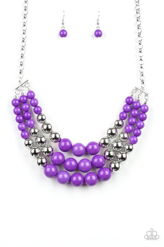 Dream Pop - Purple-Jewelry-Just Because Jewels, Paparazzi Accessories-Just Because Jewels