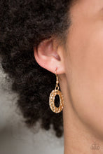 Load image into Gallery viewer, Metro Scene - Gold-Just Because Jewels, Paparazzi Accessories-Just Because Jewels