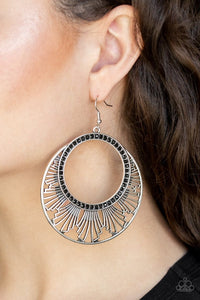Mod Mood - Black-Just Because Jewels, Paparazzi Accessories-Just Because Jewels