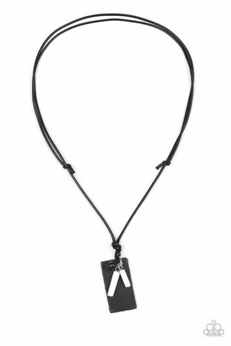 Explorer Edge - White-Just Because Jewels, Paparazzi Accessories-Just Because Jewels